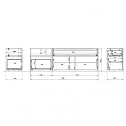 Germania Wohnwand Coruna II (2-teilig) - Weiß / Eiche Grandson Dekor 16 Germania Wohnwand Coruna II (2-teilig) - Weiß / Eiche Grandson Dekor -Wohnzimmermöbel boutique en ligne 1000168947 190403 11354000124 GALLERYIMAGES P000000001000168947