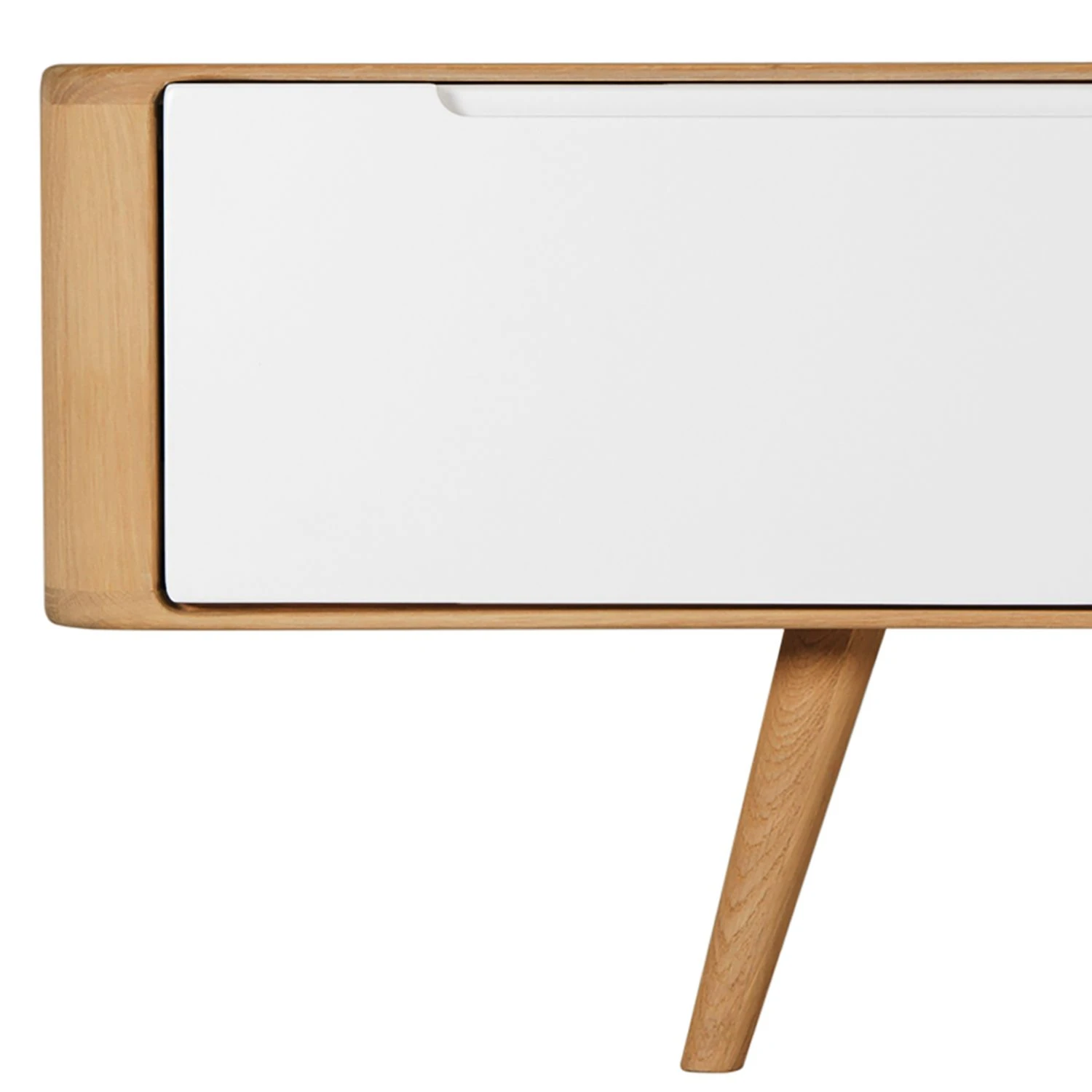 Studio Copenhagen TV-Lowboard Loca V - Wildeiche teilmassiv - Wildeiche - Breite: 225 cm - Tiefe: 42 cm 9 Studio Copenhagen TV-Lowboard Loca V - Wildeiche teilmassiv - Wildeiche - Breite: 225 cm - Tiefe: 42 cm – Bild 9