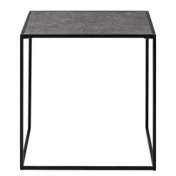 Fredriks Beistelltisch Vines (3er-Set) - Metall - Beton Dekor / Schwarz -Wohnzimmermöbel boutique en ligne 1000170580 200313 06455400045 DETAILS P000000001000170580