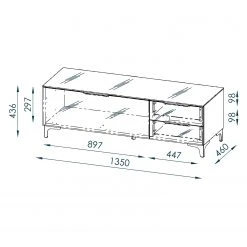 Maja Möbel TV-Lowboard Shino II - Glas Schwarz / Schwarz 8 Maja Möbel TV-Lowboard Shino II - Glas Schwarz / Schwarz -Wohnzimmermöbel boutique en ligne 1000170615 190418 12393500093 GALLERYIMAGES P000000001000170615