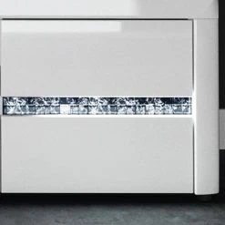 Loftscape TV-Lowboard Charnocks I - Hochglanz Weiß / Matt Weiß -Wohnzimmermöbel boutique en ligne 1000171352 190424 07580400260 GALLERYIMAGES P000000001000171352