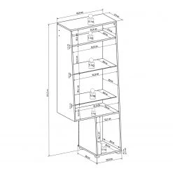 Loftscape Wohnwand Moitin (4-teilig) - Hochglanz Schwarz / Schwarz 21 Loftscape Wohnwand Moitin (4-teilig) - Hochglanz Schwarz / Schwarz -Wohnzimmermöbel boutique en ligne 1000171354 190424 07580400281 GALLERYIMAGES P000000001000171354