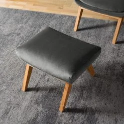 Studio Copenhagen Polsterhocker Garbo IV - Samt Shyla: Rauchgrün - Beige -Wohnzimmermöbel boutique en ligne 1000172505 200106 10521400066 DETAILS P000000001000172505