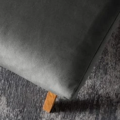 Studio Copenhagen Polsterhocker Garbo IV - Samt Shyla: Rauchgrün - Beige -Wohnzimmermöbel boutique en ligne 1000172505 200106 10521400067 DETAILS P000000001000172505