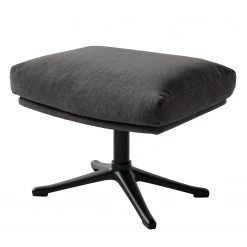 Studio Copenhagen Polsterhocker Garbo IX - Webstoff Milan: Anthrazit - Schwarz