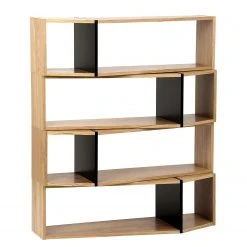 Temahome Regal One - Eiche / Schwarz -Wohnzimmermöbel boutique en ligne 1000172899 201016 13323100423 DETAILS P000000001000172899