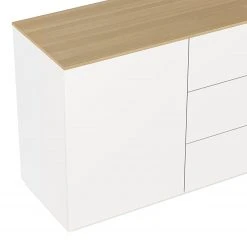 Temahome Sideboard Join II - Eiche / Weiß 13 Temahome Sideboard Join II - Eiche / Weiß -Wohnzimmermöbel boutique en ligne 1000172925 201016 13384800578 DETAILS P000000001000172925