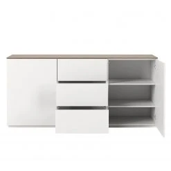 Temahome Sideboard Join II - Walnuss / Weiß -Wohnzimmermöbel boutique en ligne 1000172934 201016 13405000630 DETAILS P000000001000172934