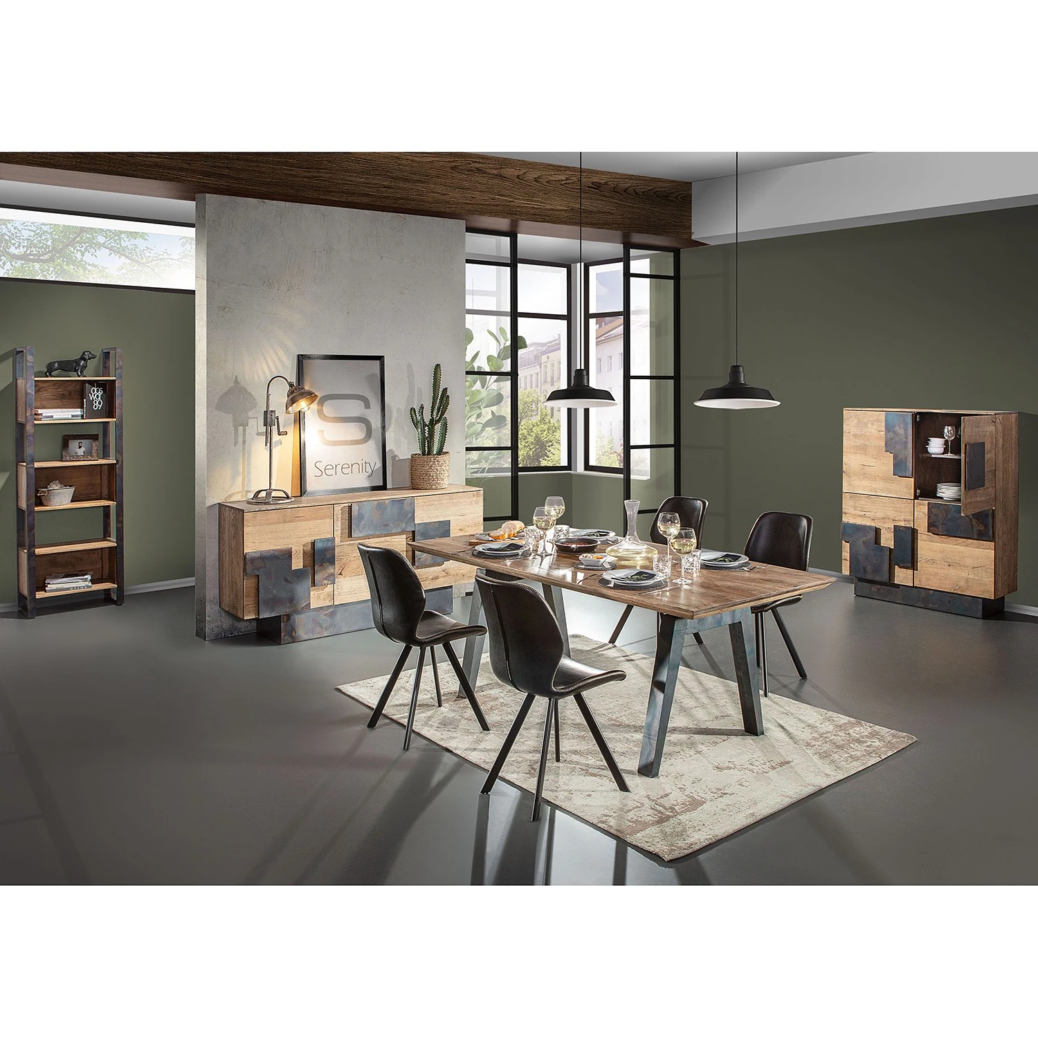 Ars manufacti Sideboard Koya - Eiche massiv / Mango massiv - Eiche / Mango 2 Ars manufacti Sideboard Koya - Eiche massiv / Mango massiv - Eiche / Mango – Bild 2