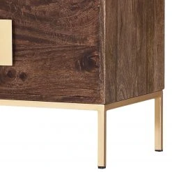 Jack & Alice TV-Lowboard Lyss I - Akazie massiv / Metall - Akazie Braun / Messing -Wohnzimmermöbel boutique en ligne 1000172952 190503 07493200035 GALLERYIMAGES P000000001000172952