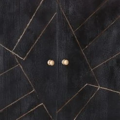 Jack & Alice Sideboard Towa - Akazie massiv / Metall - Schwarz / Gold 11 Jack & Alice Sideboard Towa - Akazie massiv / Metall - Schwarz / Gold -Wohnzimmermöbel boutique en ligne 1000172965 190503 07493700077 GALLERYIMAGES P000000001000172965