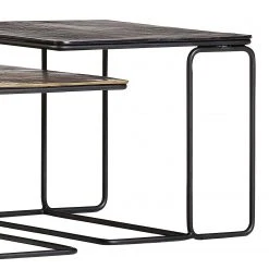 Ars manufacti Couchtisch Tokko (2er-Set) - Eisen - Messing / Schwarz -Wohnzimmermöbel boutique en ligne 1000172970 190503 07493800095 GALLERYIMAGES P000000001000172970