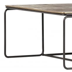 Ars manufacti Couchtisch Tokko (2er-Set) - Eisen - Messing / Schwarz -Wohnzimmermöbel boutique en ligne 1000172970 190503 07493800096 GALLERYIMAGES P000000001000172970