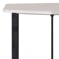 Jack & Alice Beistelltisch Suso - Marmor / Metall - Marmor Weiß / Schwarz -Wohnzimmermöbel boutique en ligne 1000172973 190503 07493900108 GALLERYIMAGES P000000001000172973