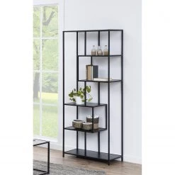 Red Living Regal Coogee I - Schwarz - Höhe: 185 cm 11 Red Living Regal Coogee I - Schwarz - Höhe: 185 cm -Wohnzimmermöbel boutique en ligne 1000174114 220215 022 MOOD DETAILS P000000001000174114 mood