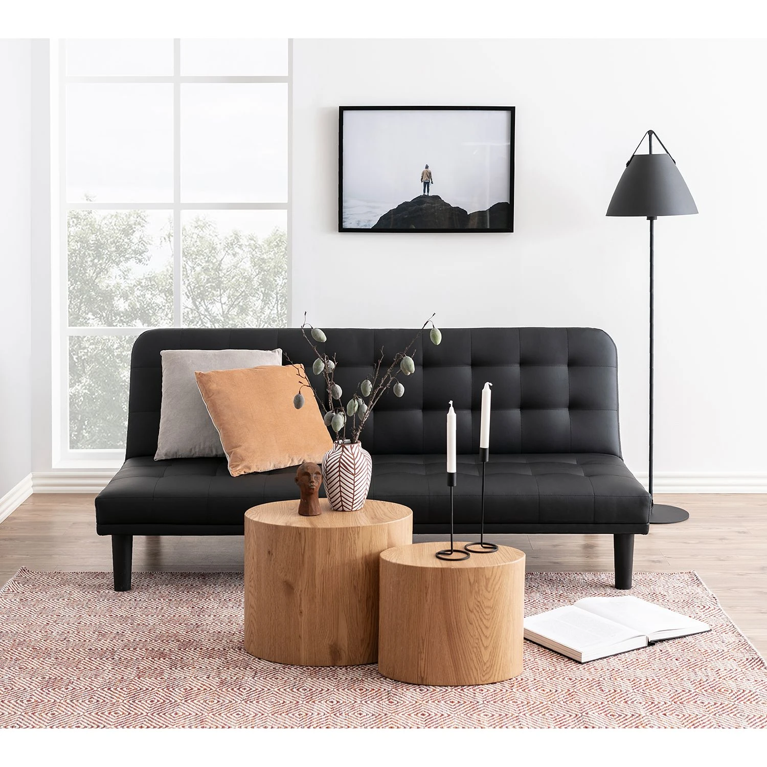 Mørteens Beistelltisch Hoya (2er-Set) - Wildeiche Dekor 2 Mørteens Beistelltisch Hoya (2er-Set) - Wildeiche Dekor – Bild 2