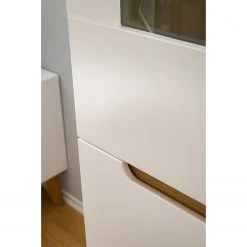 Mørteens Standvitrine Tenabo - Matt Weiß / Asteiche -Wohnzimmermöbel boutique en ligne 1000174303 200715 06263400012 DETAILS P000000001000174303