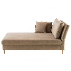 Ars Natura Recamiere Hillarys III - Antiklederlook - Latte Macchiato - Breite: 110 cm - Armlehne davorstehend rechts -Wohnzimmermöbel boutique en ligne 1000174362 220712 040 DETAILS P000000001000174362