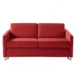 Fredriks Schlafsofa Lierde I - Echtleder - Rot - Breite: 155 cm - Mit Armlehnen -Wohnzimmermöbel boutique en ligne 1000174393 190731 13422100582 DETAILS P000000001000174393