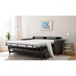 Maison Belfort Schlafsofa Lierde II - Webstoff - Grau - Breite: 162 cm -Wohnzimmermöbel boutique en ligne 1000174419 200402 14000400007 DETAILS P000000001000174419