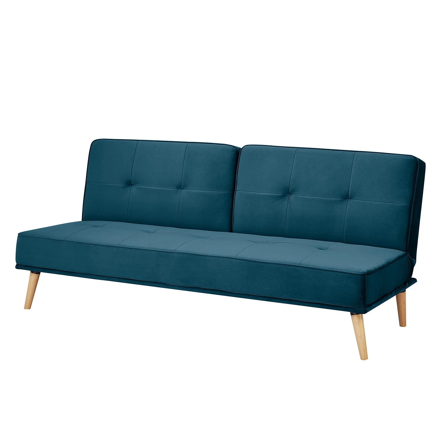 Mørteens Schlafsofa Bardon - Samt - Marineblau 1 Mørteens Schlafsofa Bardon - Samt - Marineblau