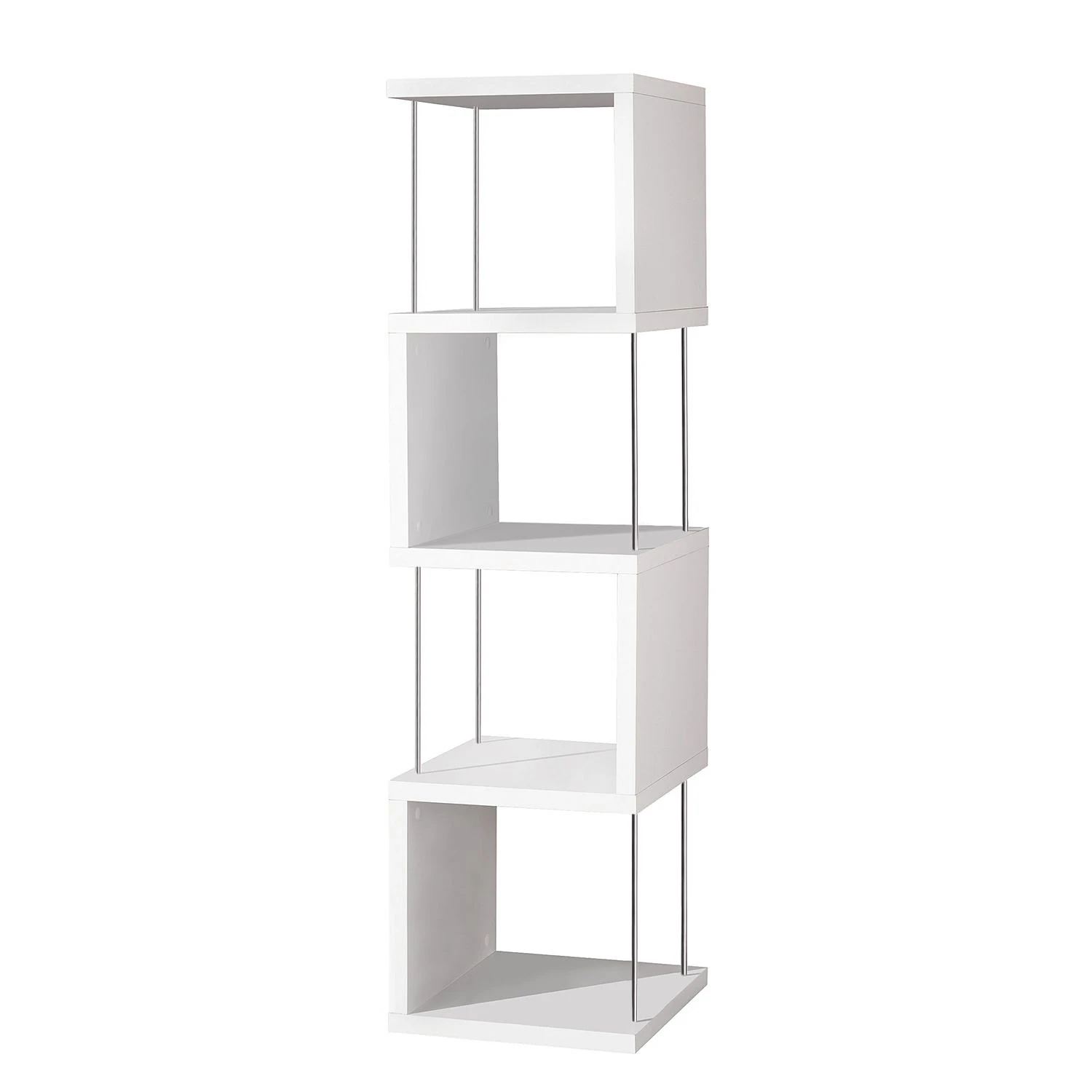 Fredriks Standregal Leaf II - Weiß 1 Fredriks Standregal Leaf II - Weiß