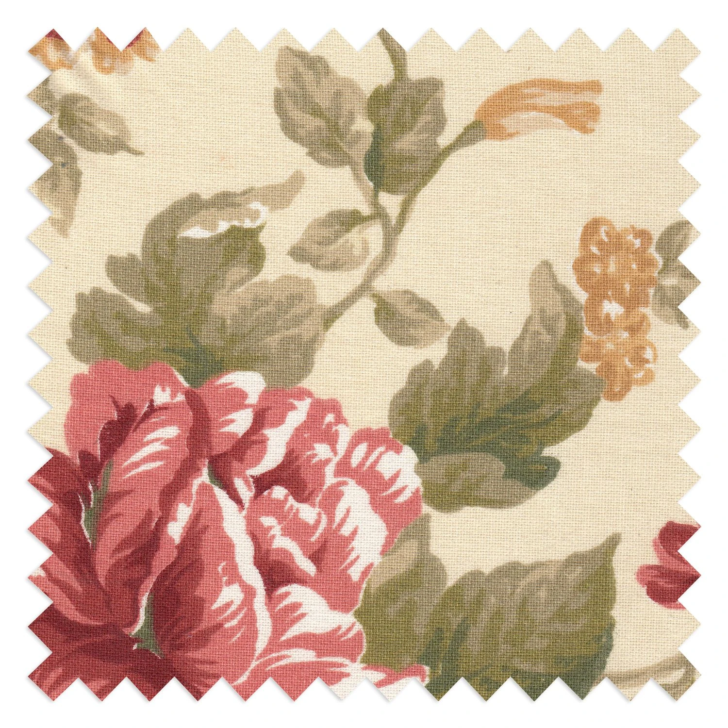 Ridgevalley Hocker Rubik - Baumwollstoff - Cremeweiß 4 Ridgevalley Hocker Rubik - Baumwollstoff - Cremeweiß – Bild 4