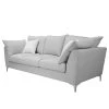 Ridgevalley Sofa Wiers (3-Sitzer) - Webstoff - Hellgrau
