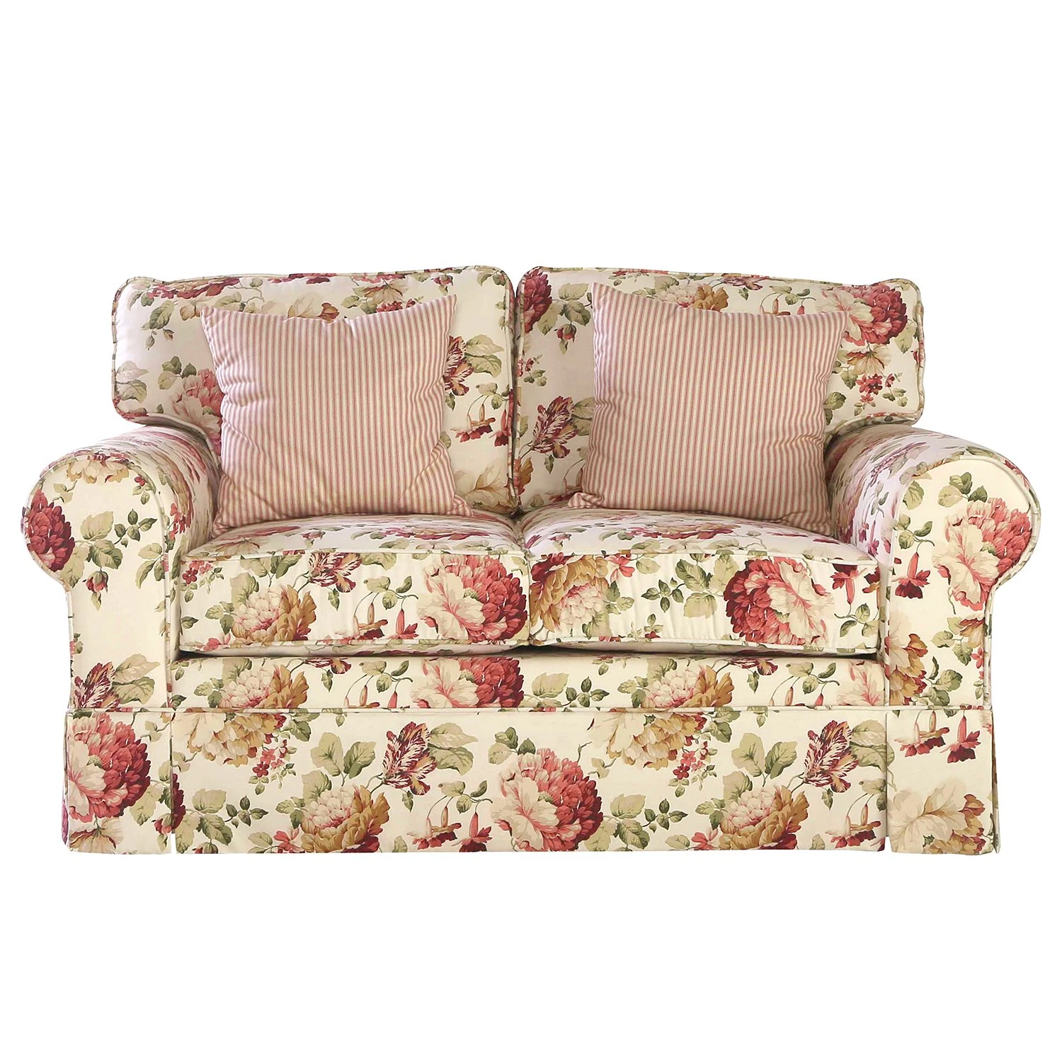 Ridgevalley Sofa Rubik (2-Sitzer) - Baumwollstoff - Cremeweiß 1 Ridgevalley Sofa Rubik (2-Sitzer) - Baumwollstoff - Cremeweiß