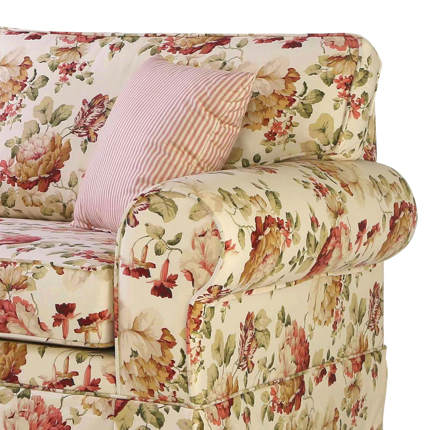 Ridgevalley Sofa Rubik (3-Sitzer) - Baumwollstoff - Cremeweiß 2 Ridgevalley Sofa Rubik (3-Sitzer) - Baumwollstoff - Cremeweiß – Bild 2