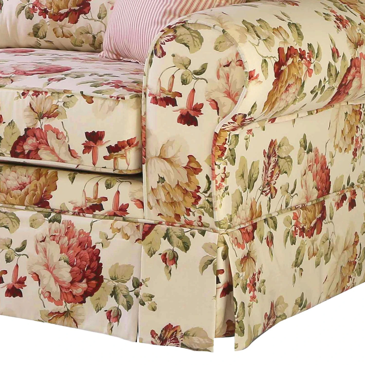 Ridgevalley Sofa Rubik (3-Sitzer) - Baumwollstoff - Cremeweiß 4 Ridgevalley Sofa Rubik (3-Sitzer) - Baumwollstoff - Cremeweiß – Bild 4