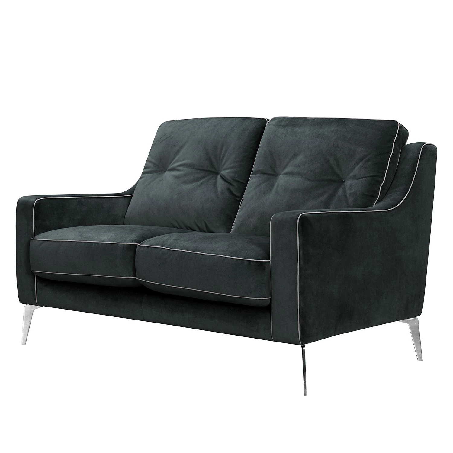Ridgevalley Sofa Jarinu (2-Sitzer) - Webstoff - Anthrazit 1 Ridgevalley Sofa Jarinu (2-Sitzer) - Webstoff - Anthrazit