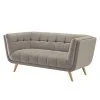 Mørteens Sofa Cameta (2-Sitzer) - Webstoff - Grau