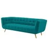 Mørteens Sofa Cameta (3-Sitzer) - Webstoff - Türkis