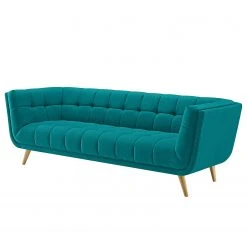 Mørteens Sofa Cameta (3-Sitzer) - Webstoff - Türkis