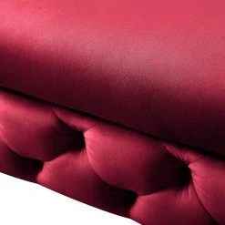 Jack & Alice Ecksofa Leominster - Samt - Bordeaux - Ottomane davorstehend links -Wohnzimmermöbel boutique en ligne 1000176174 190607 15400300024 GALLERYIMAGES P000000001000176174