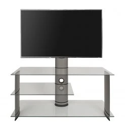 VCM TV-Rack Subuso - Silber - Höhe: 90 cm