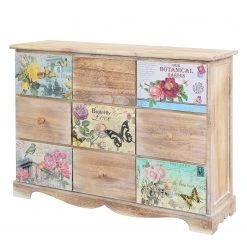 Wohnzimmermöbel boutique en ligne 25 Ridgevalley Kommode Kregme - Paulownia teilmassiv - Braun