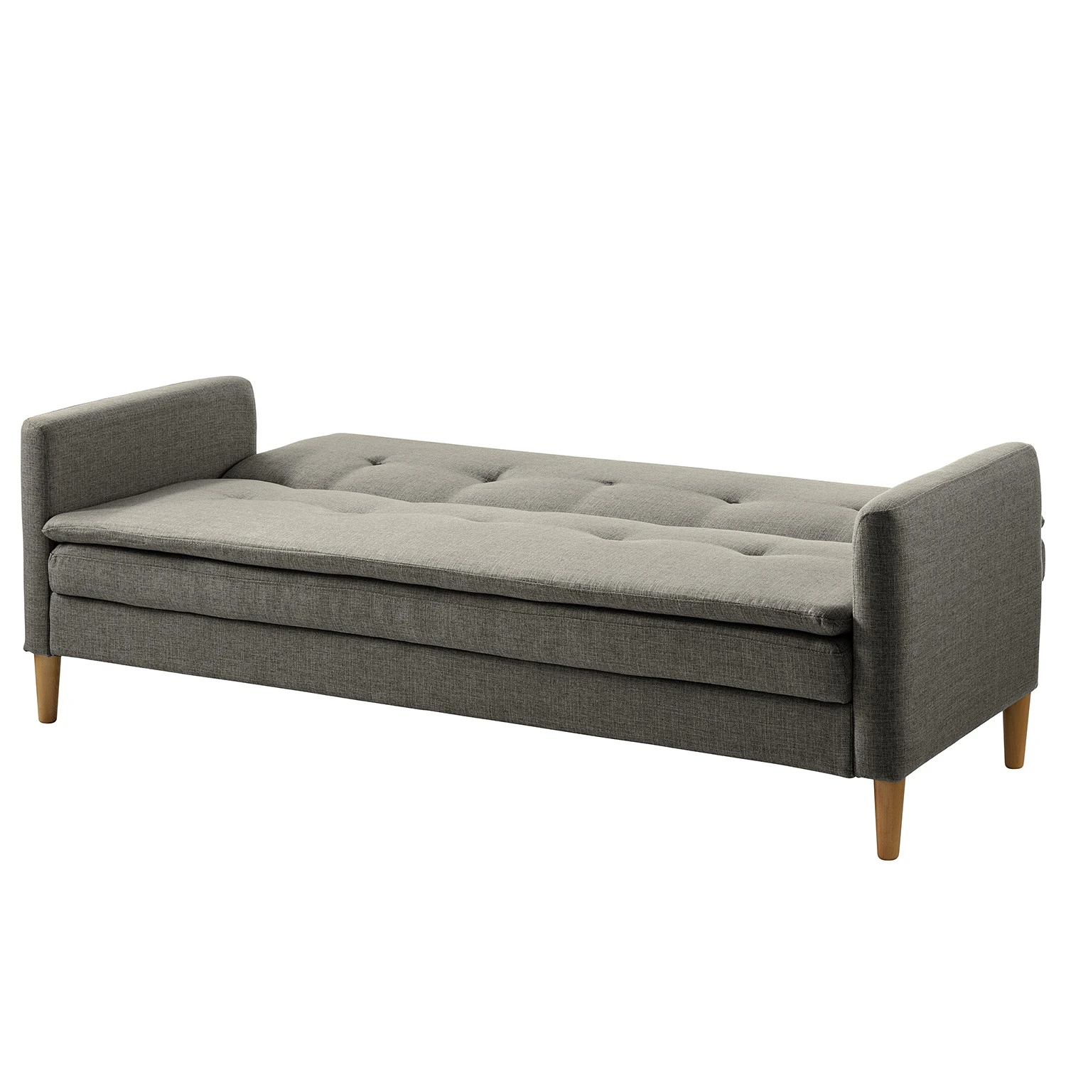 Fredriks Schlafsofa Gizeh - Webstoff - Grau 5 Fredriks Schlafsofa Gizeh - Webstoff - Grau – Bild 5