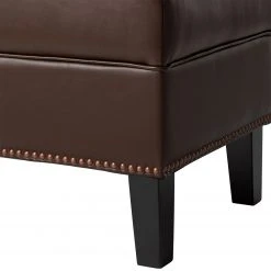 Maison Belfort Polsterhocker Migron - Kunstleder - Braun -Wohnzimmermöbel boutique en ligne 1000176673 201026 16355400075 DETAILS P000000001000176673