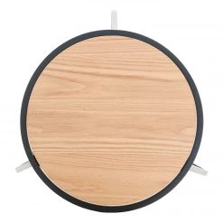 Mørteens Beistelltisch Beerse - Echtholzfurnier - Eiche / Schwarz -Wohnzimmermöbel boutique en ligne 1000176695 191129 08181400004 DETAILS P000000001000176695