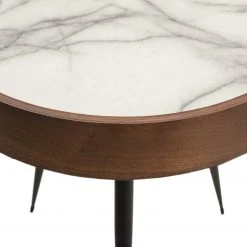 Mørteens Beistelltisch Melz - Eiche teilmassiv - Marmor Braun Dekor / Schwarz 23 Mørteens Beistelltisch Melz - Eiche teilmassiv - Marmor Braun Dekor / Schwarz -Wohnzimmermöbel boutique en ligne 1000176697 191129 08181500018 DETAILS P000000001000176697