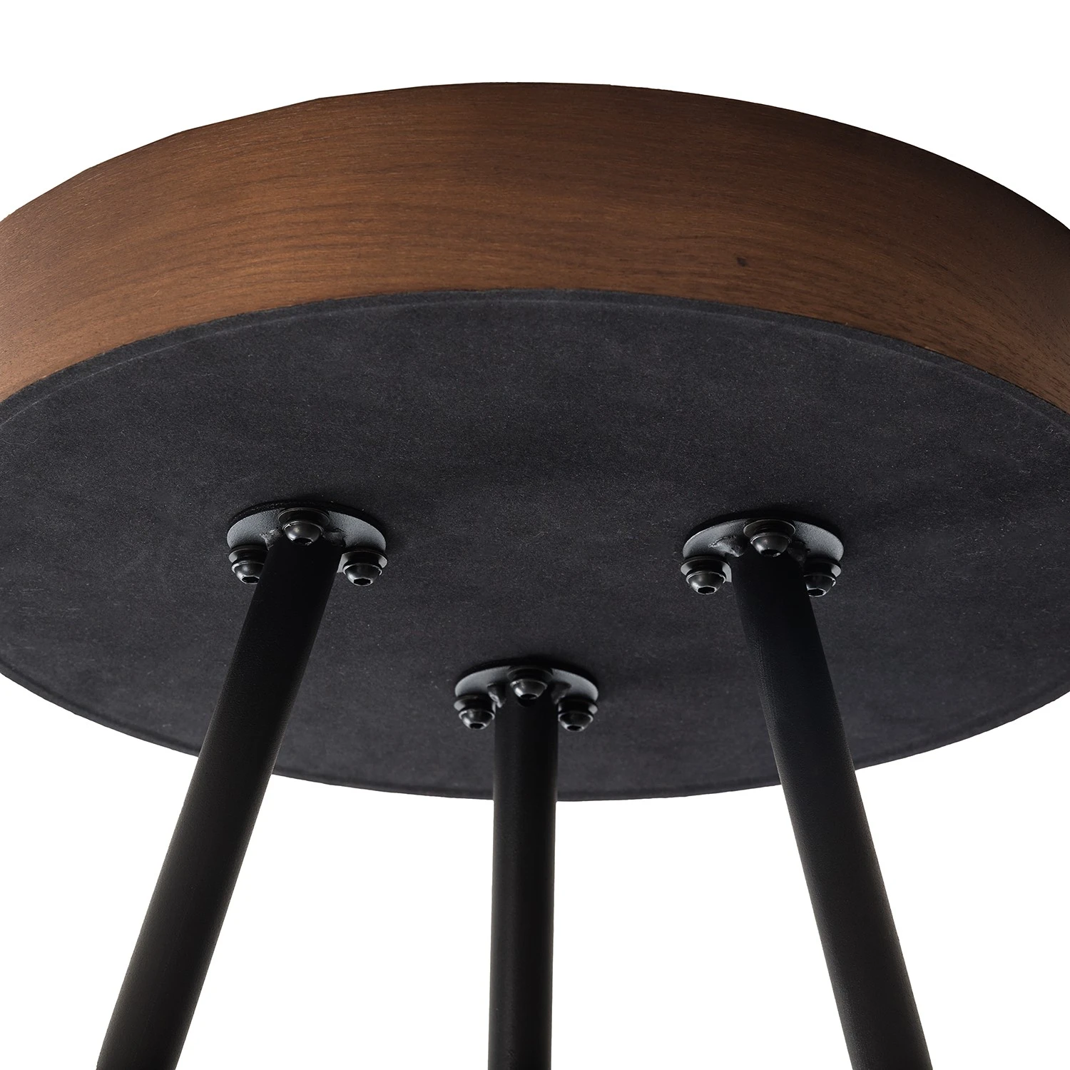 Mørteens Beistelltisch Melz - Eiche teilmassiv - Marmor Braun Dekor / Schwarz 12 Mørteens Beistelltisch Melz - Eiche teilmassiv - Marmor Braun Dekor / Schwarz – Bild 12