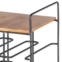 WENKO Weinregal Loft I - Bambus massiv / Edelstahl - Bambus / Schwarz 12 WENKO Weinregal Loft I - Bambus massiv / Edelstahl - Bambus / Schwarz -Wohnzimmermöbel boutique en ligne 1000176884 190627 16584000063 GALLERYIMAGES P000000001000176884