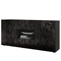 LC Spa Sideboard Prisma II - Hochglanz Anthrazit