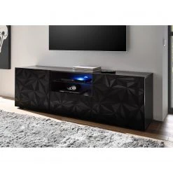 LC Spa TV-Lowboard Prisma - Hochglanz Anthrazit -Wohnzimmermöbel boutique en ligne 1000177710 201029 08340000264 MOOD DETAILS P000000001000177710 mood