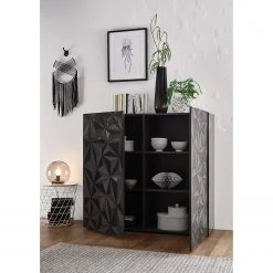 LC Spa Highboard Prisma - Hochglanz Anthrazit -Wohnzimmermöbel boutique en ligne 1000177712 201029 08344200275 MOOD DETAILS P000000001000177712 mood