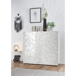 LC Spa Highboard Prisma - Hochglanz Weiß -Wohnzimmermöbel boutique en ligne 1000177724 201029 08375500327 MOOD DETAILS P000000001000177724 mood