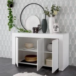 LC Spa Sideboard Firenze I - Matt Weiß -Wohnzimmermöbel boutique en ligne 1000177762 201029 08490600511 MOOD DETAILS P000000001000177762 mood