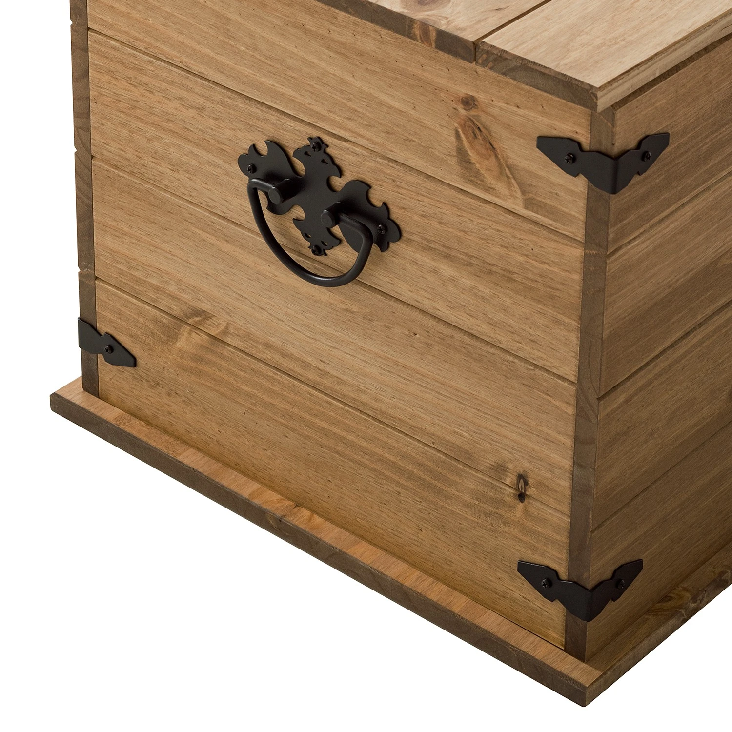 Maison Belfort Truhe Finca Rustica - Kiefer massiv - Kiefer Natur 13 Maison Belfort Truhe Finca Rustica - Kiefer massiv - Kiefer Natur – Bild 13